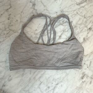 Lululemon sports bra grey